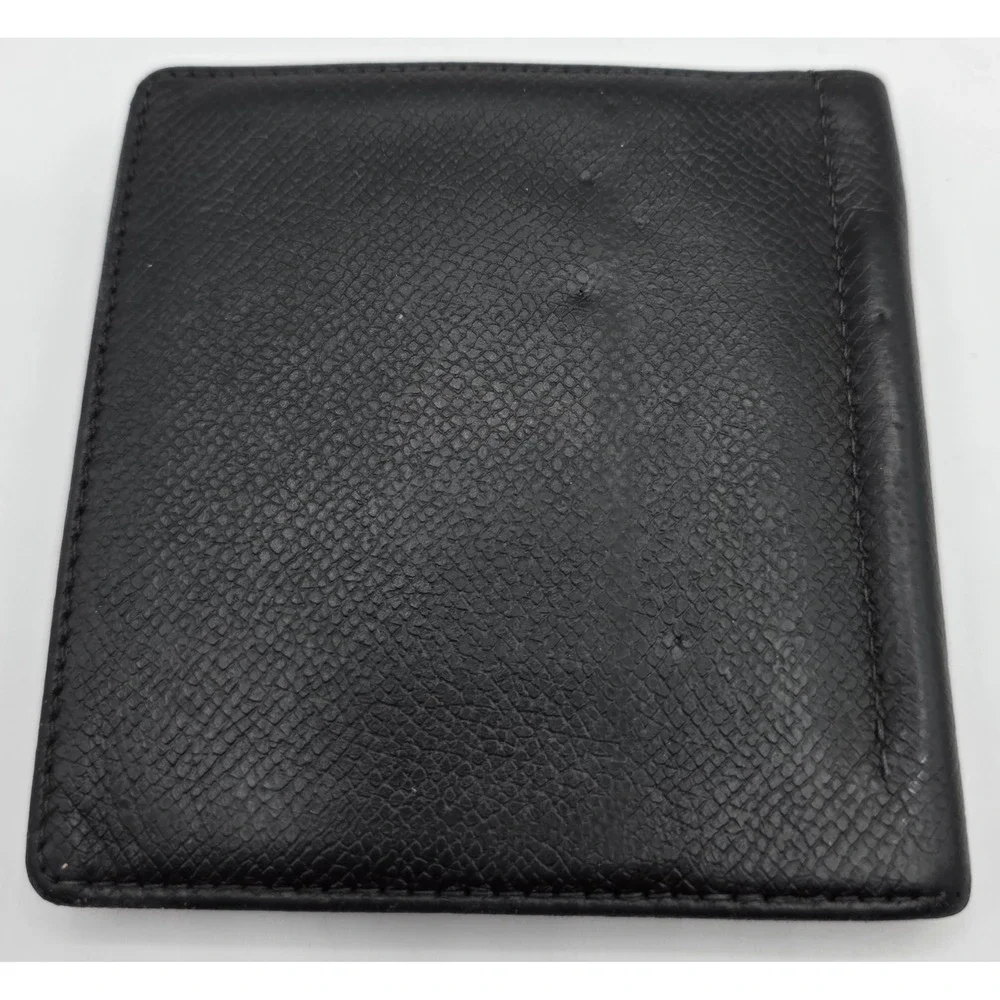 RARE Porsche Design Leather Bifold Money Clip Wallet Mens Luxury Accessory